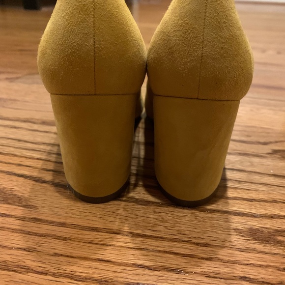 Marc Fisher Zala Block Heels in Canary Yellow - Picture 11 of 15